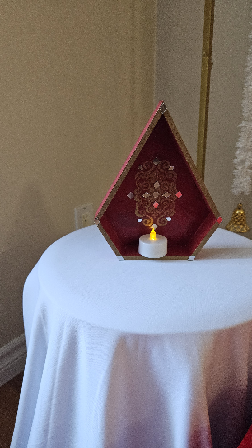 handmade zarokha tea/diya holder