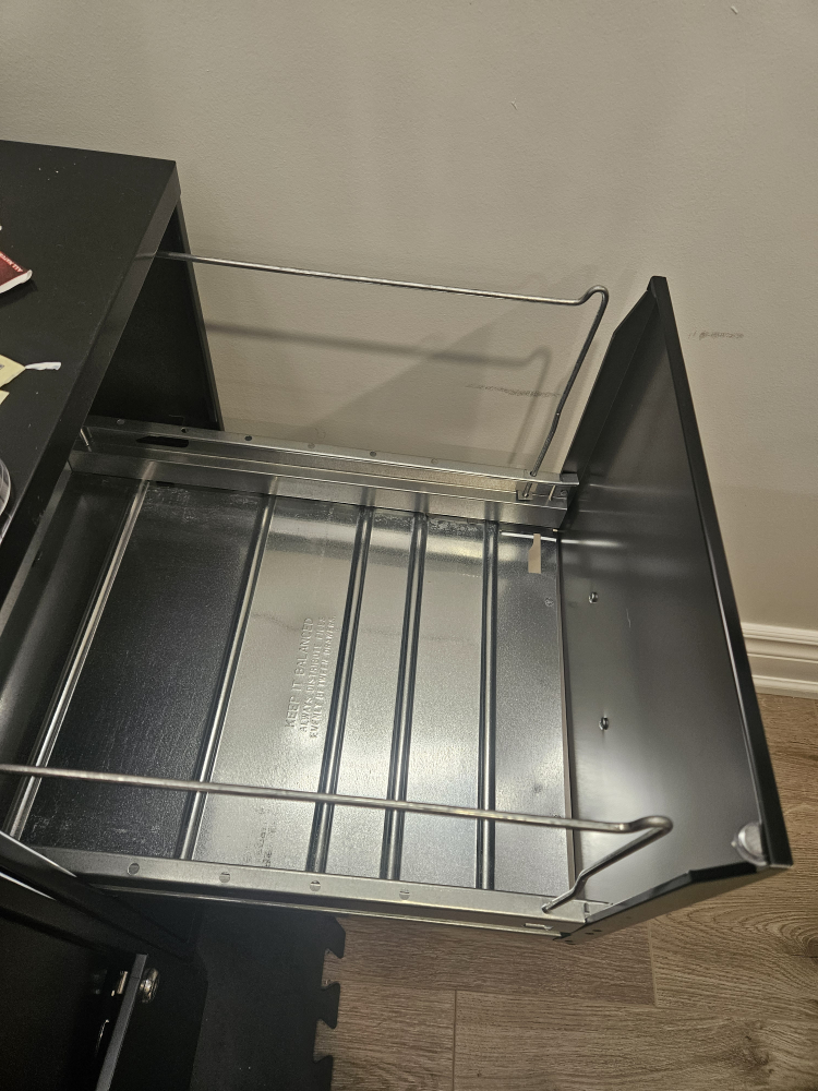 Black Filing Cabinet - Two Drawer - photo 3