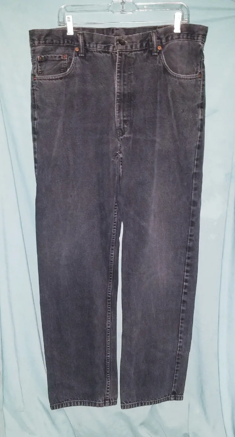 Black Levi's Strauss and Co. Mens Jeans 40 X 34 thumbnail