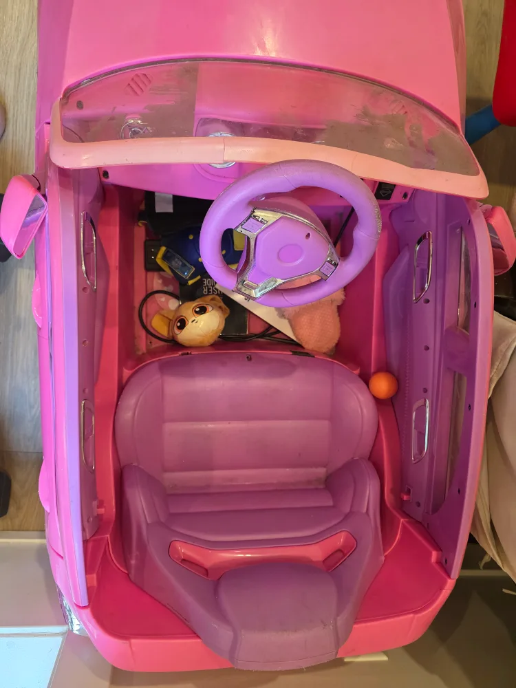 Pink Mercedes Benz Kids Ride-On Car image indicator(3)