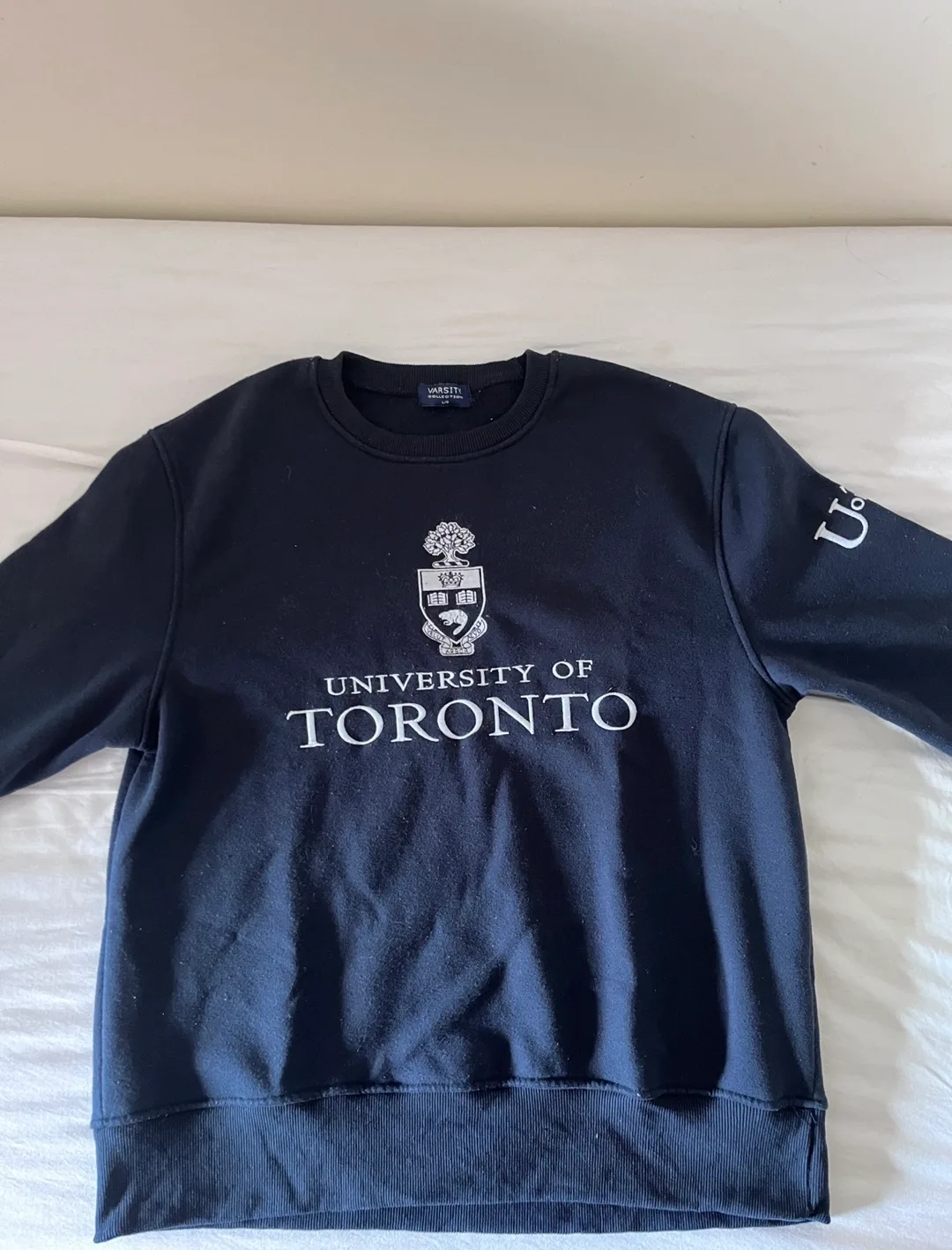 Varsity University of Toronto Crewneck - Size L thumbnail