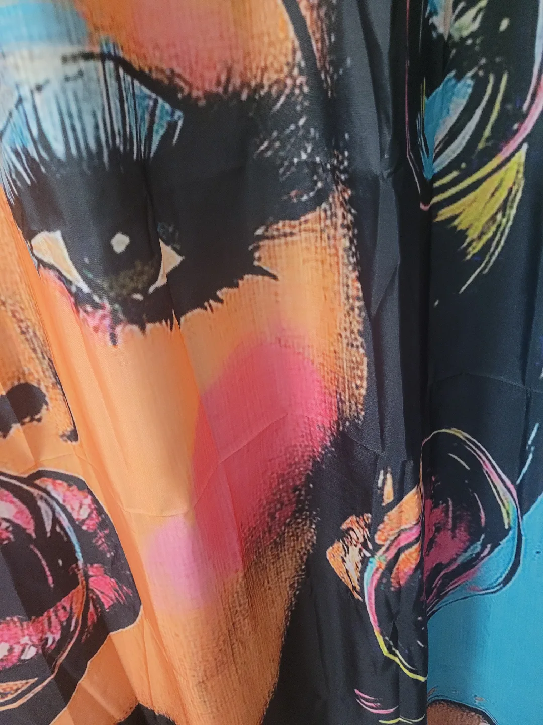 New Pop Art Shower Curtain with Hooks image indicator(2)