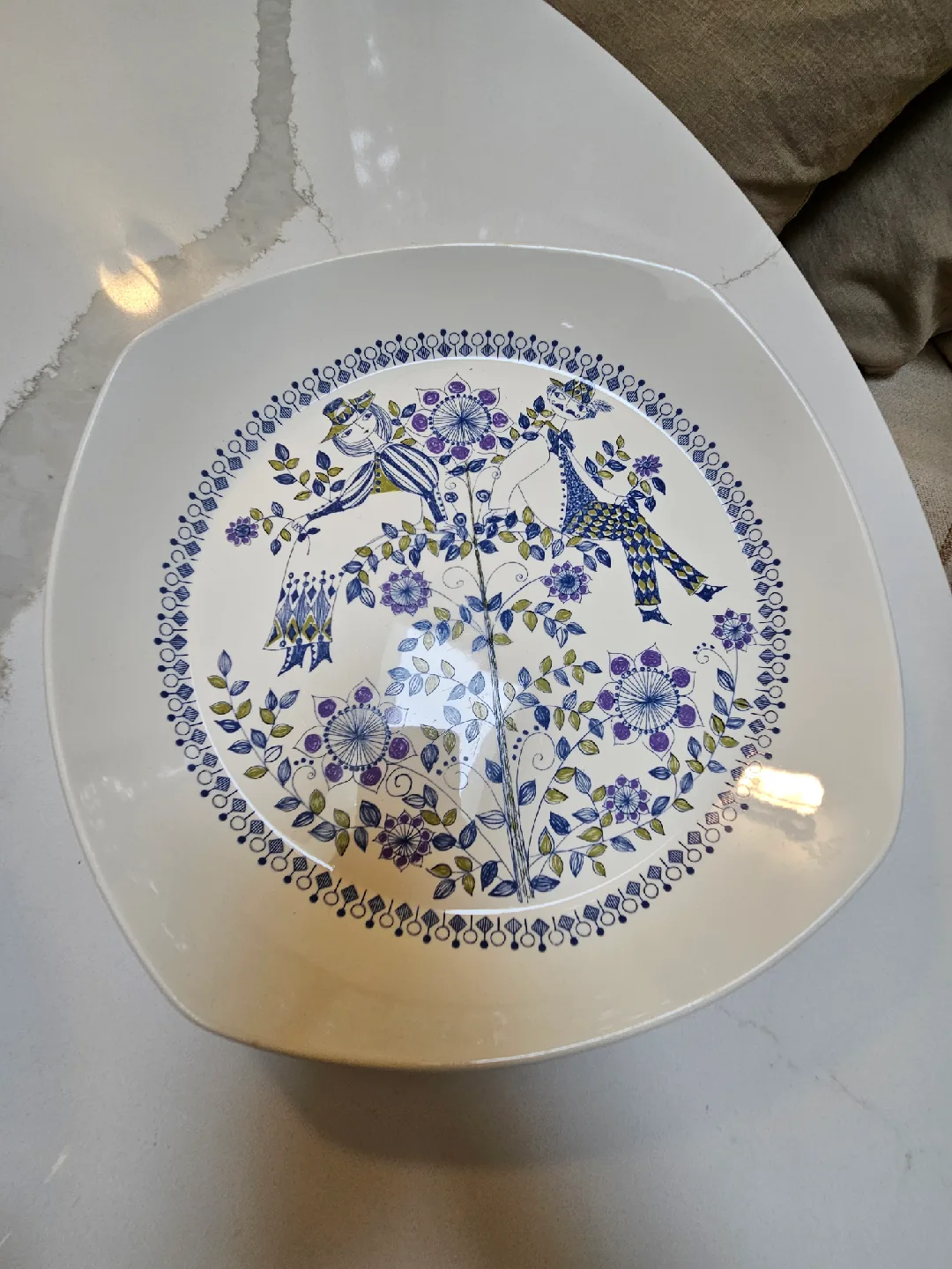 Vintage Figgjo Flint Turi Lotte Norway Plate & Serving Dishes image indicator(2)