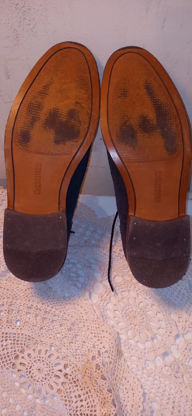 Florsheim Blue Suede Oxford Shoes image indicator(6)