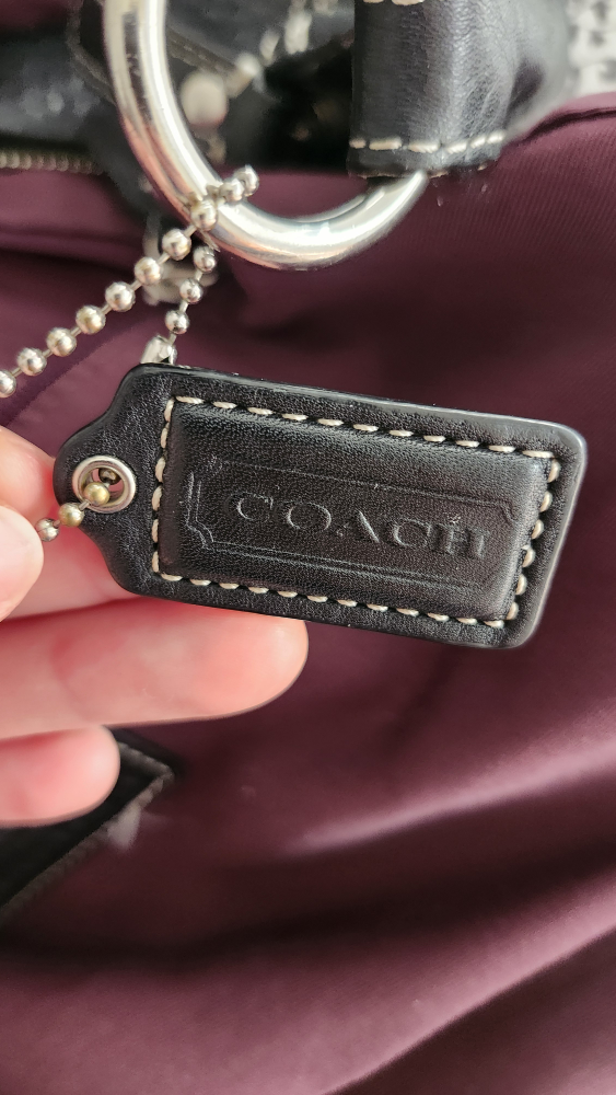 Coach Black Leather Shoulder Bag - photo 3