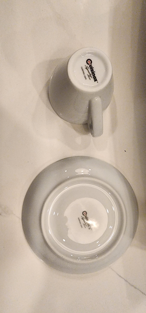 Cuisinox Espresso Cup & Saucer Set - 6 Cups - photo 4