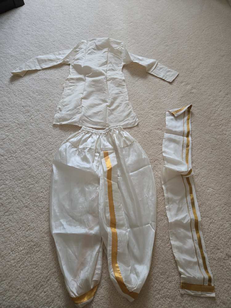 Kataksham Kids Traditional Outfit - Size 5 - photo 2