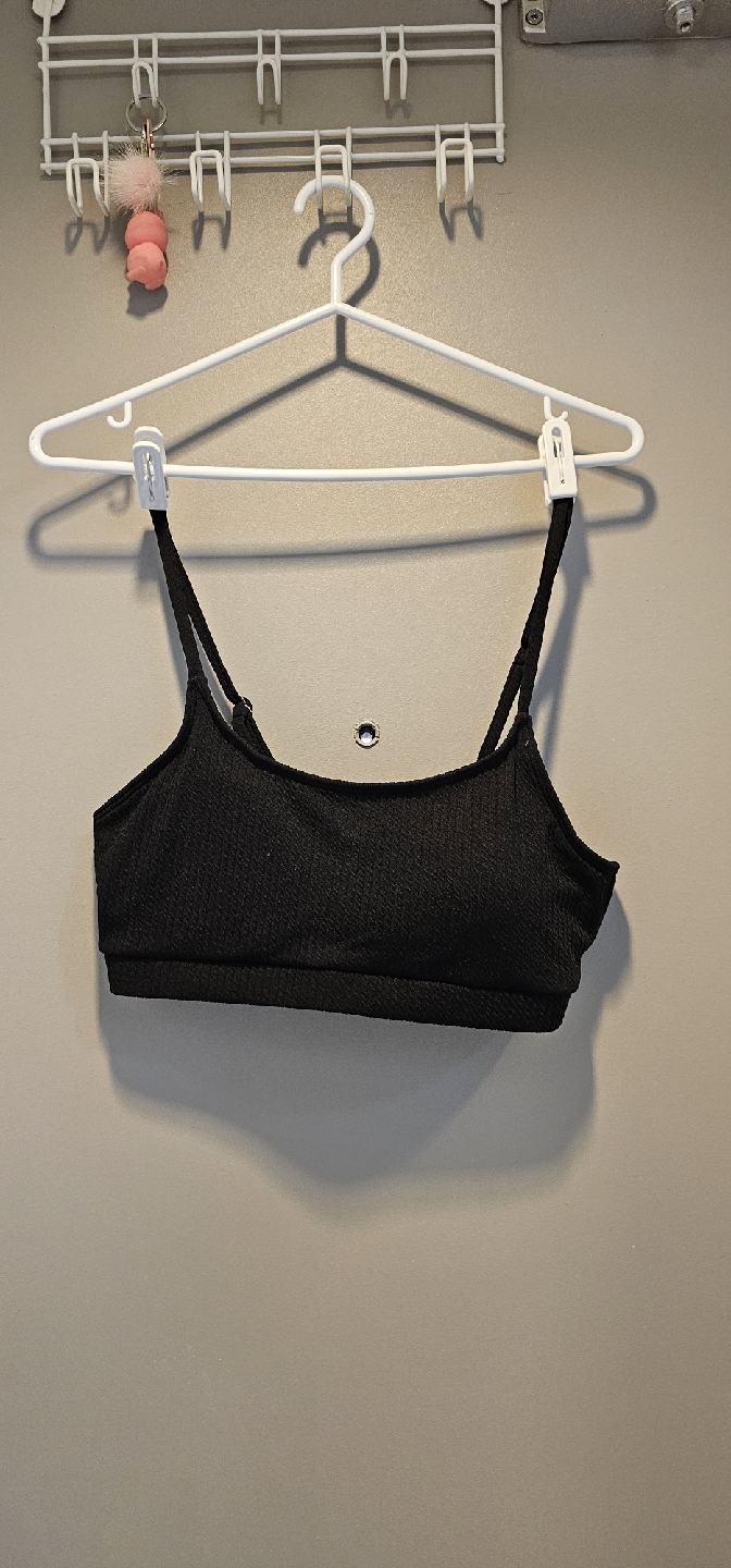 Black Sports Bra - Size L