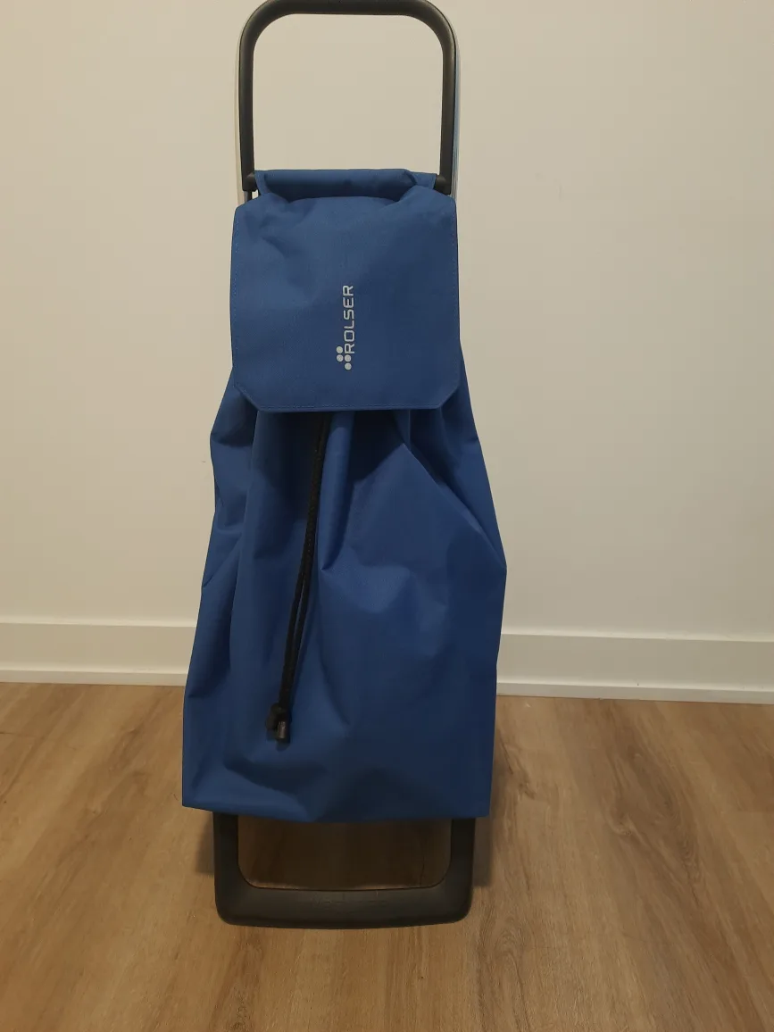 Rollster Shopping Trolley Blue - 2 wheel 🥕