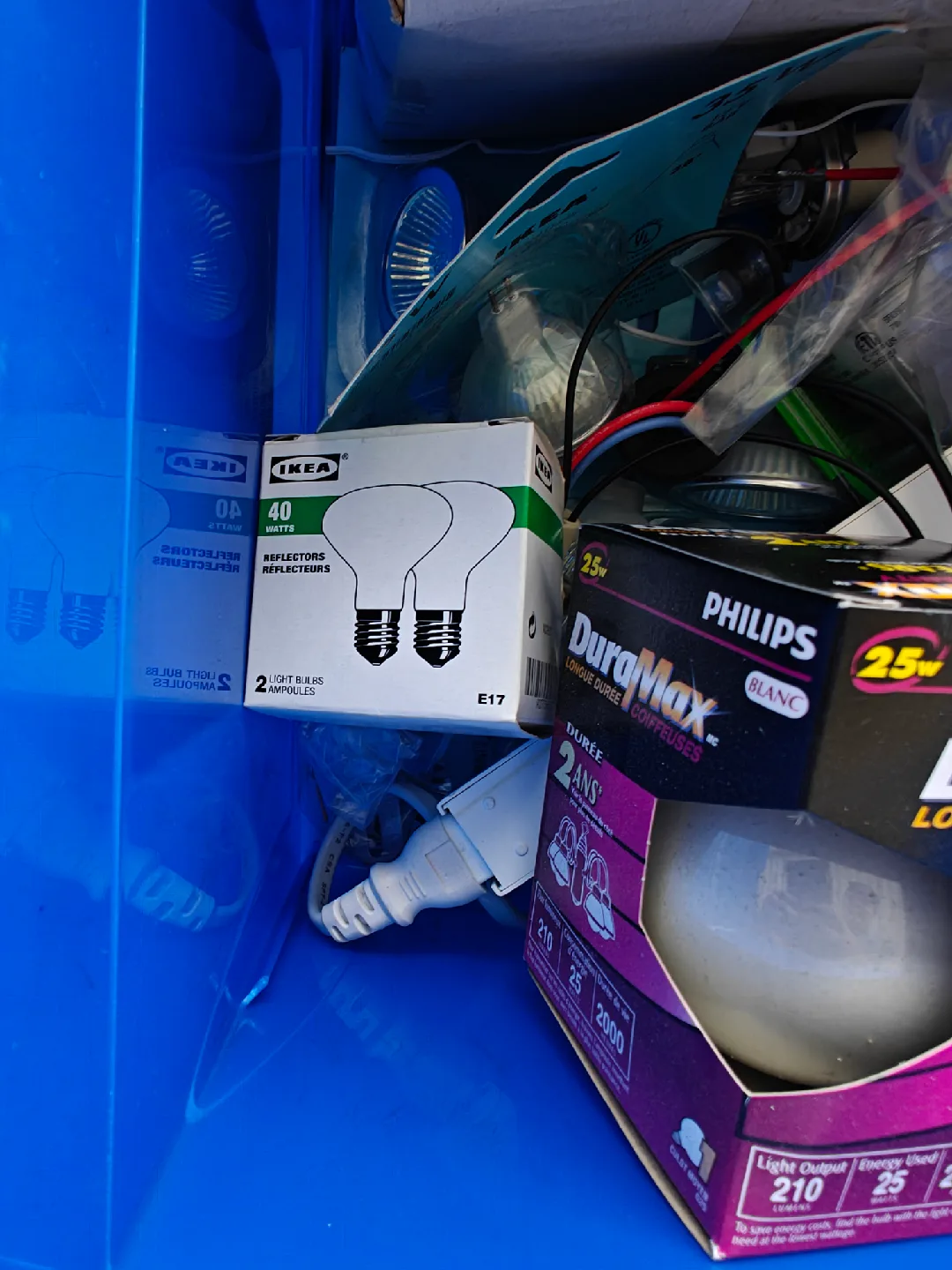 Assorted Light Bulbs - IKEA, Philips, Globe image indicator(4)