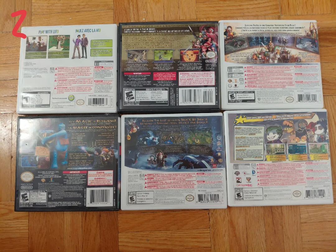 Nintendo 3DS and DS games, prices vary per game image indicator(6)