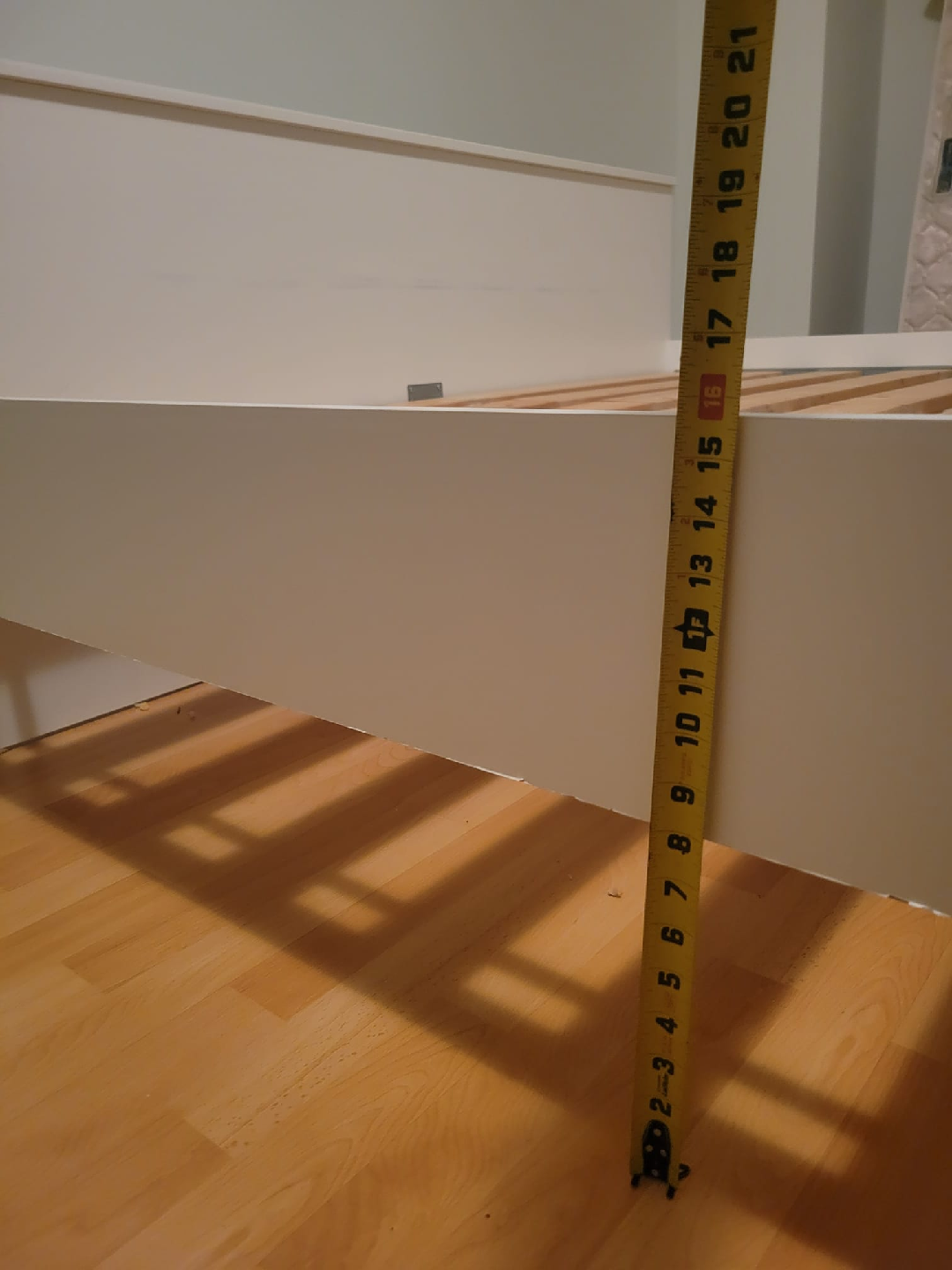 White Queen Bed Frame - photo 2