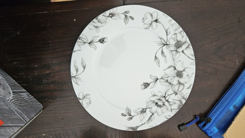 Canvas Wild Rose 16-Piece Porcelain Dinnerware Set - photo 3