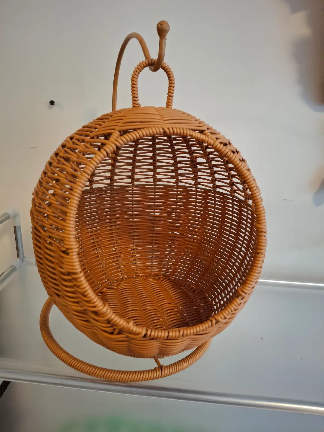 Wicker Hanging Pet Bed / fruit holder thumbnail