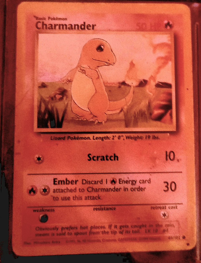 Charmander Pokemon Card - photo 3