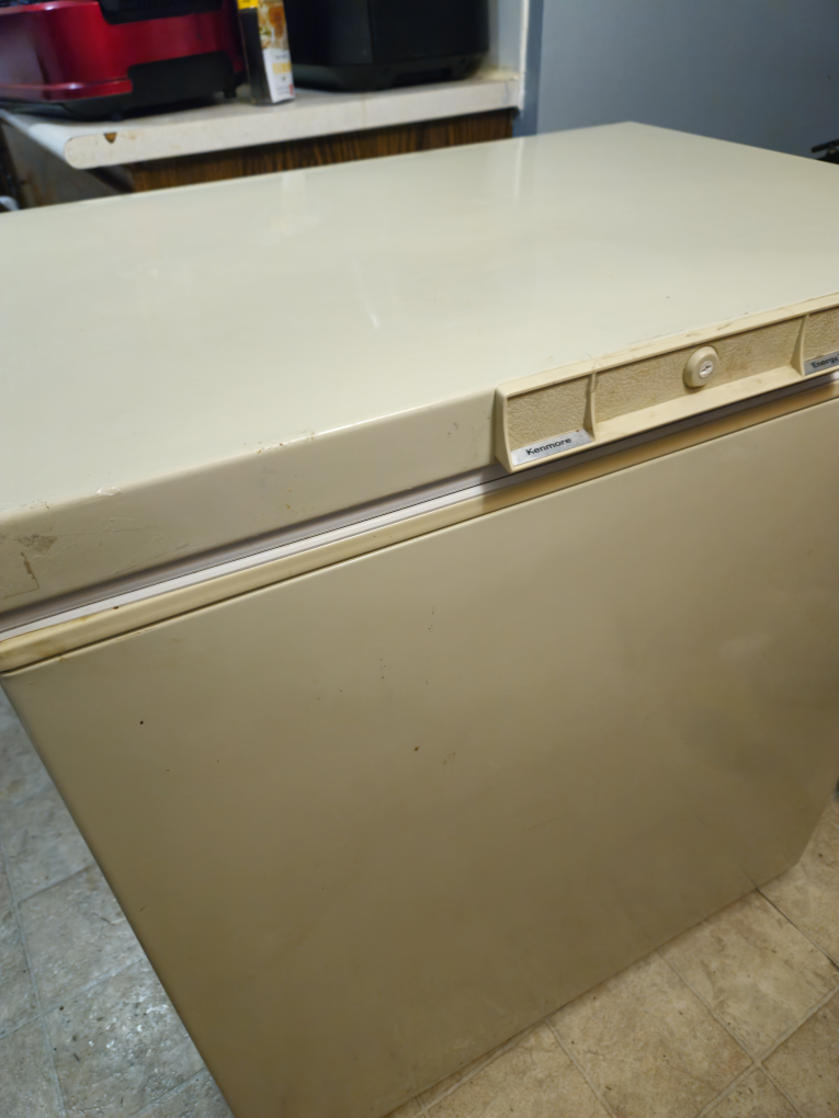 Kenmore Chest Freezer - Beige - photo 2