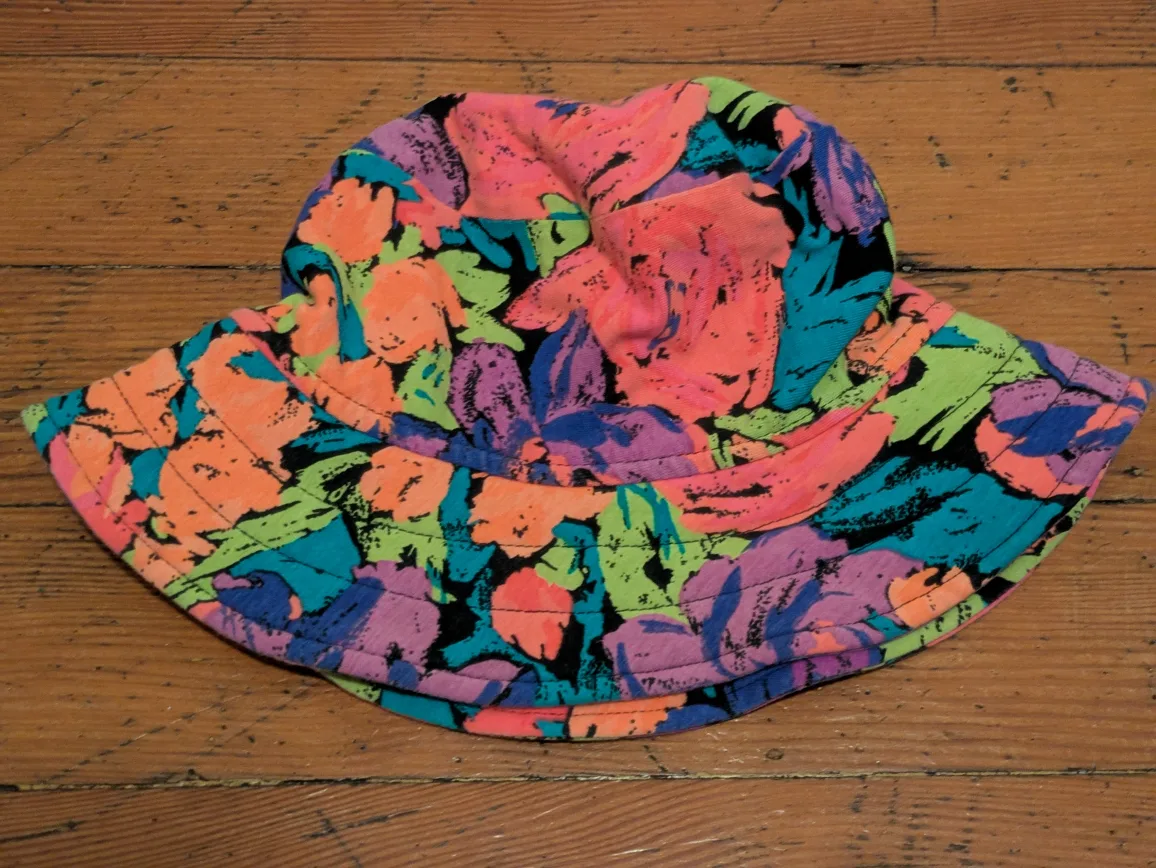 Raisins Bucket Hat - Floral, One Size thumbnail