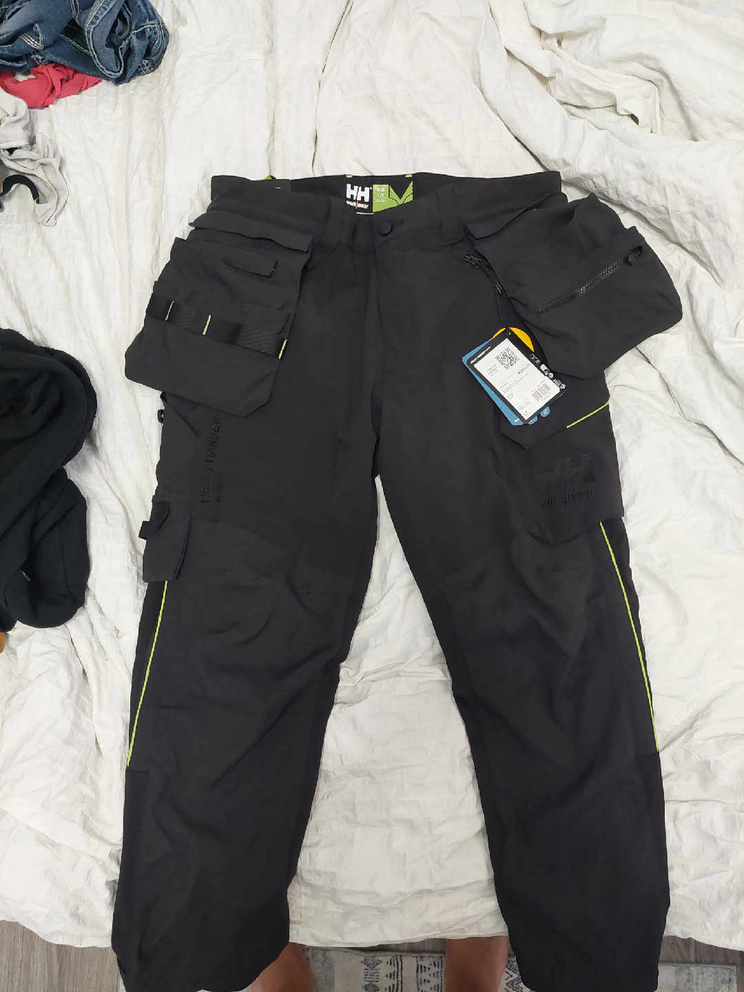 Helly Hansen Magni Evolution Construction Pants W38 L30 Black