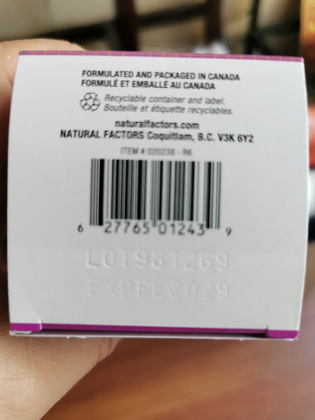 Natural Factors Methylcobalamine B12 - 180 Sublinguals image indicator(2)