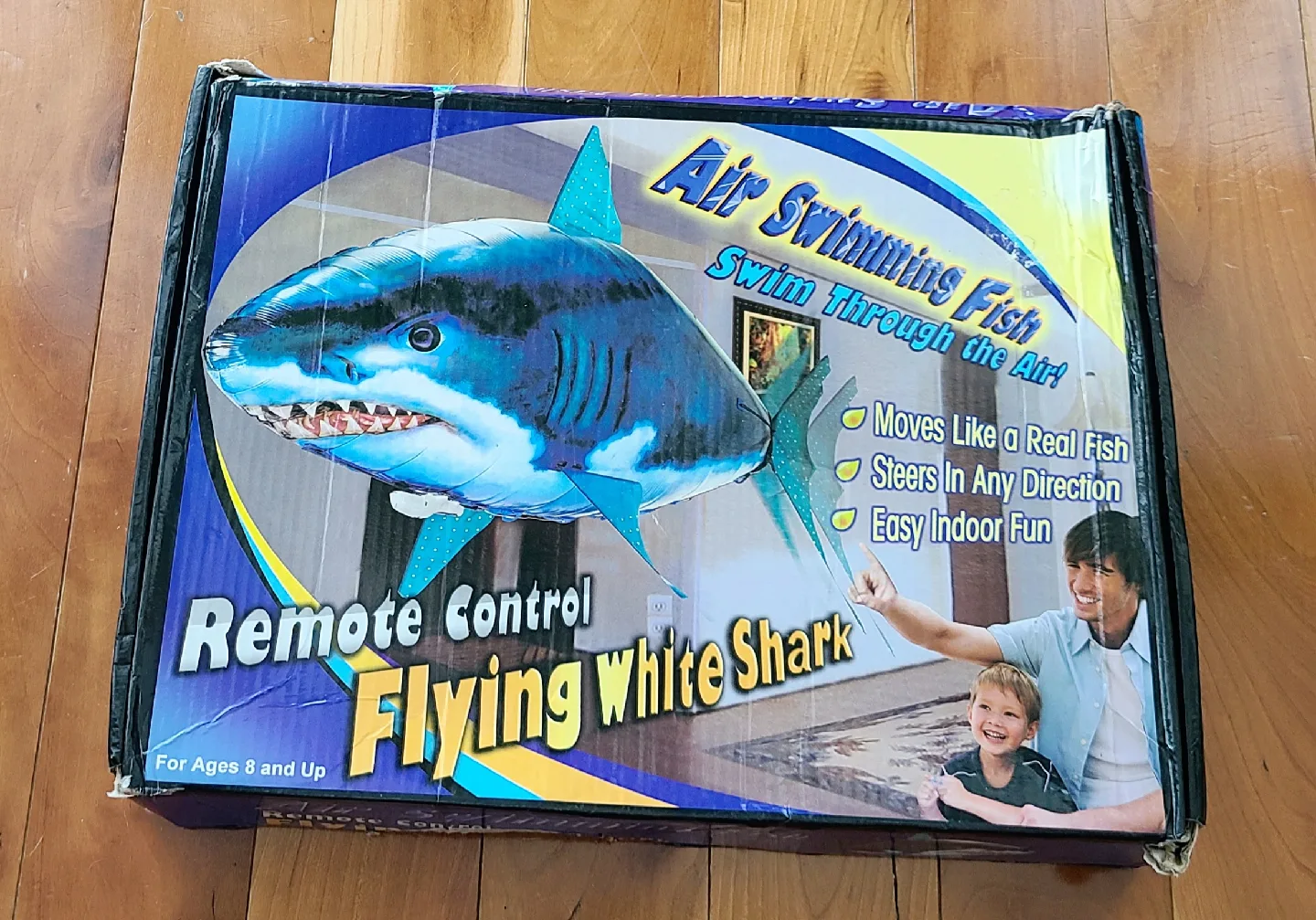 Remote Control Flying White Shark thumbnail