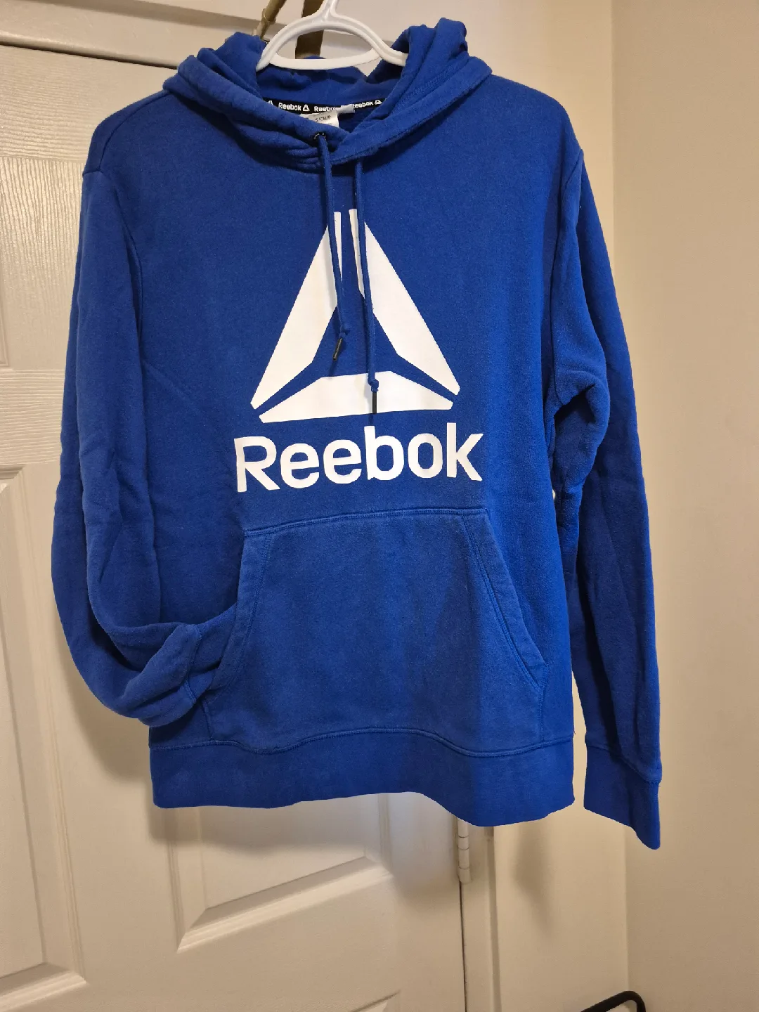 Reebok Blue Hoodie - Size Men's Small. image indicator(3)