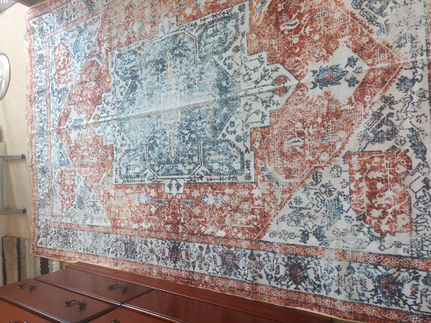 Patterned Area Rug washable 6ft ×9ft brand new - photo 4