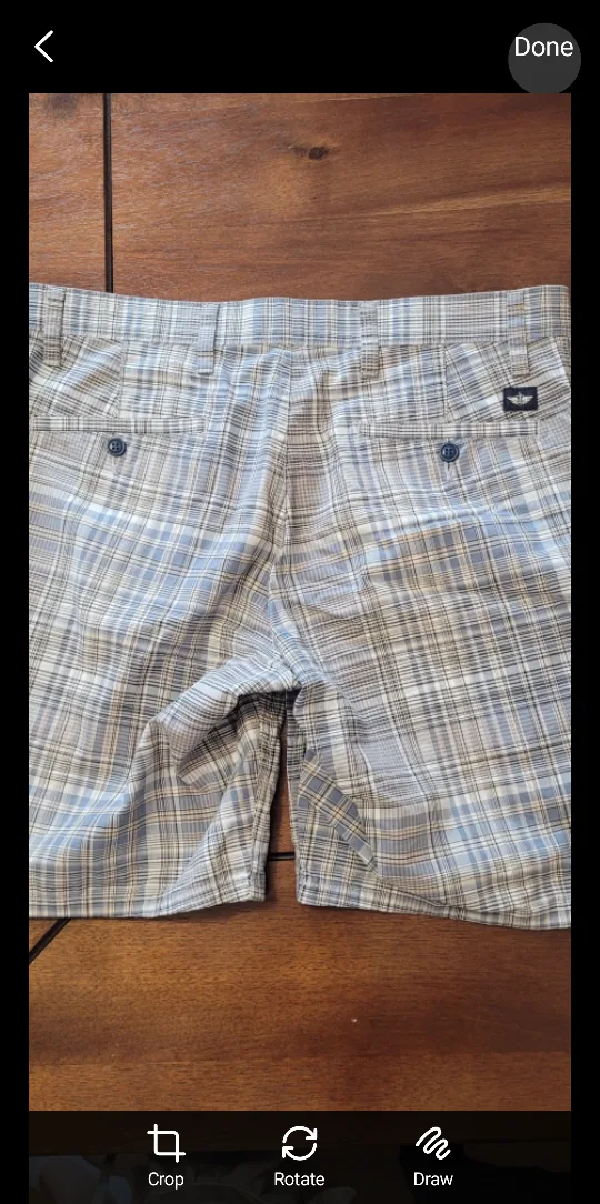Dockers Flex Comfort Plaid Shorts image indicator(3)