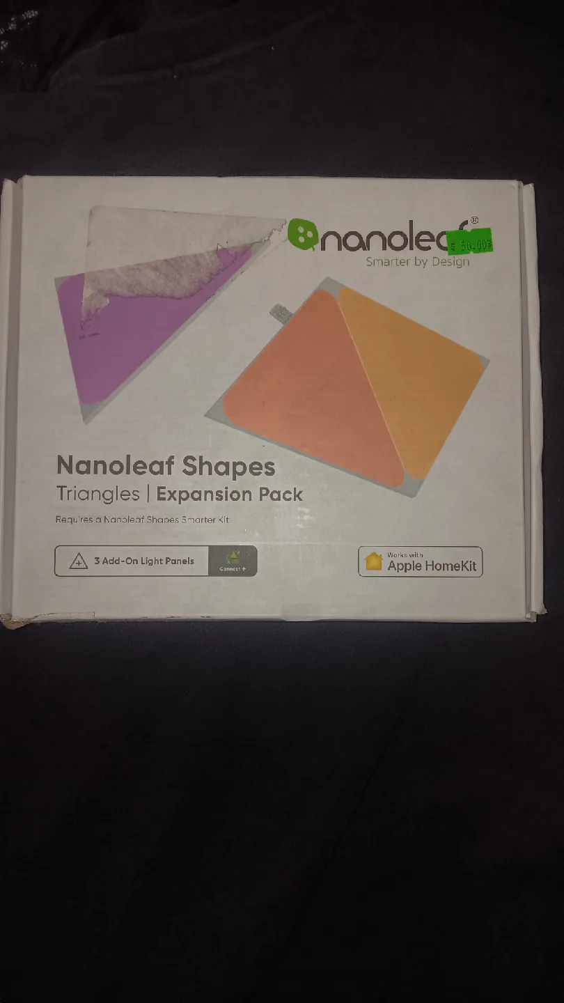 Nanoleaf Shapes Triangles Expansion Pack - 3 Panels thumbnail