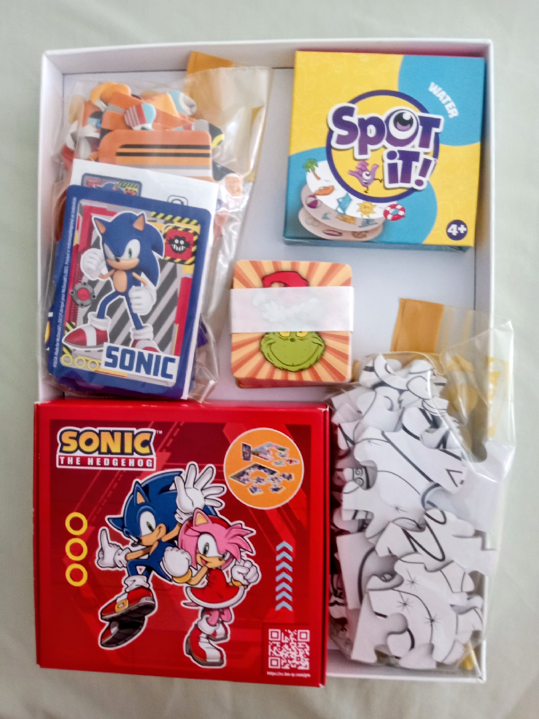 5 Mini Puzzle Game Lot