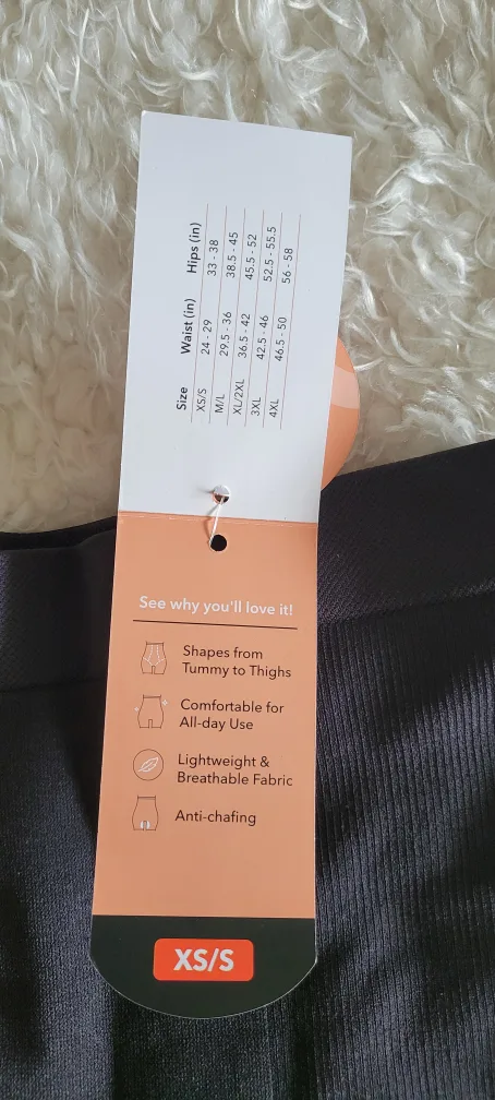 Shapermint High-Waisted Shaper Shorts - XS/S image indicator(5)