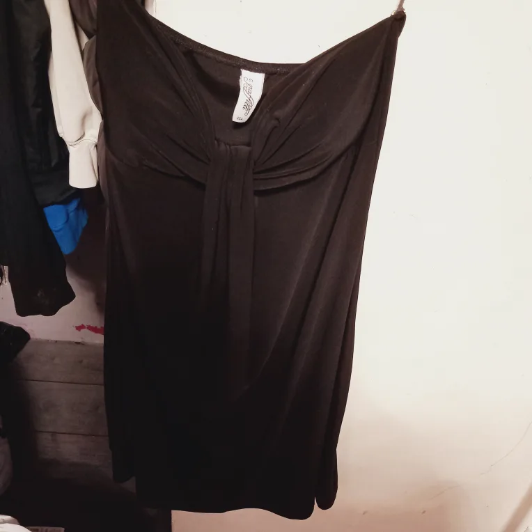 Black Strapless Mini Dress thumbnail