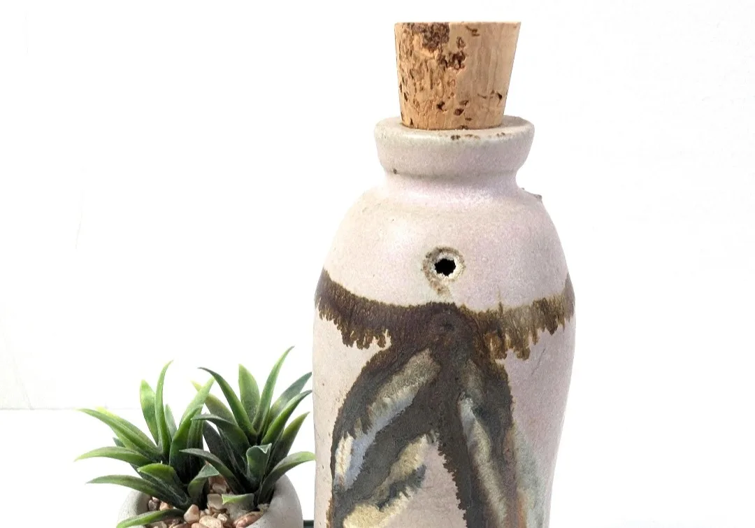 Pottery Cruet Bottle ~ Jar ~ Canister image indicator(6)