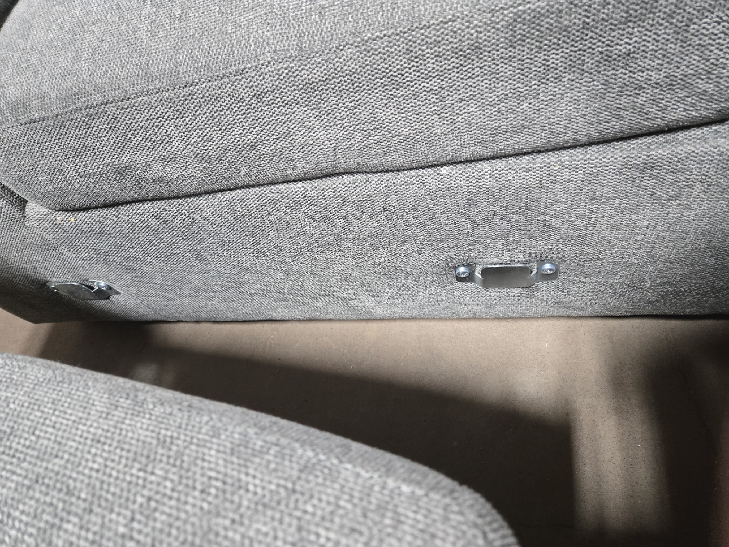 Grey Sectional Sofa with Storage - photo 3