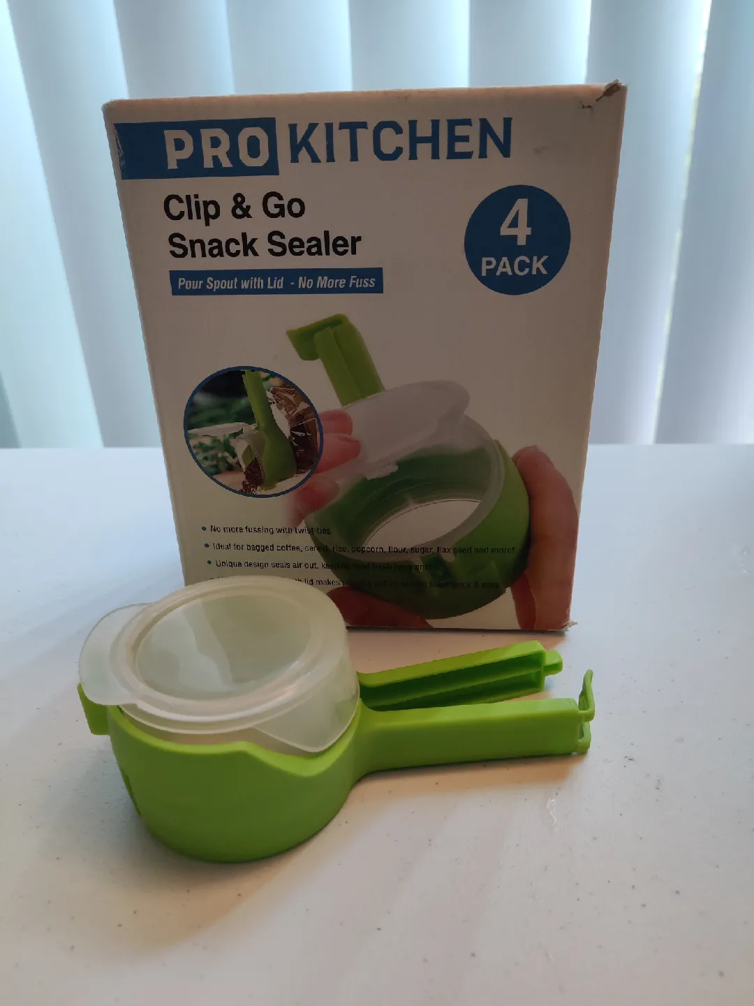 Pro Kitchen Clip & Go Snack Sealer thumbnail