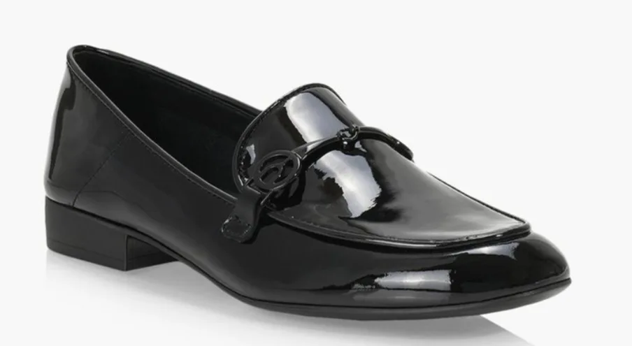 Wishbone By Browns Shoes Black Patent Loafers - Size 9M image indicator(3)