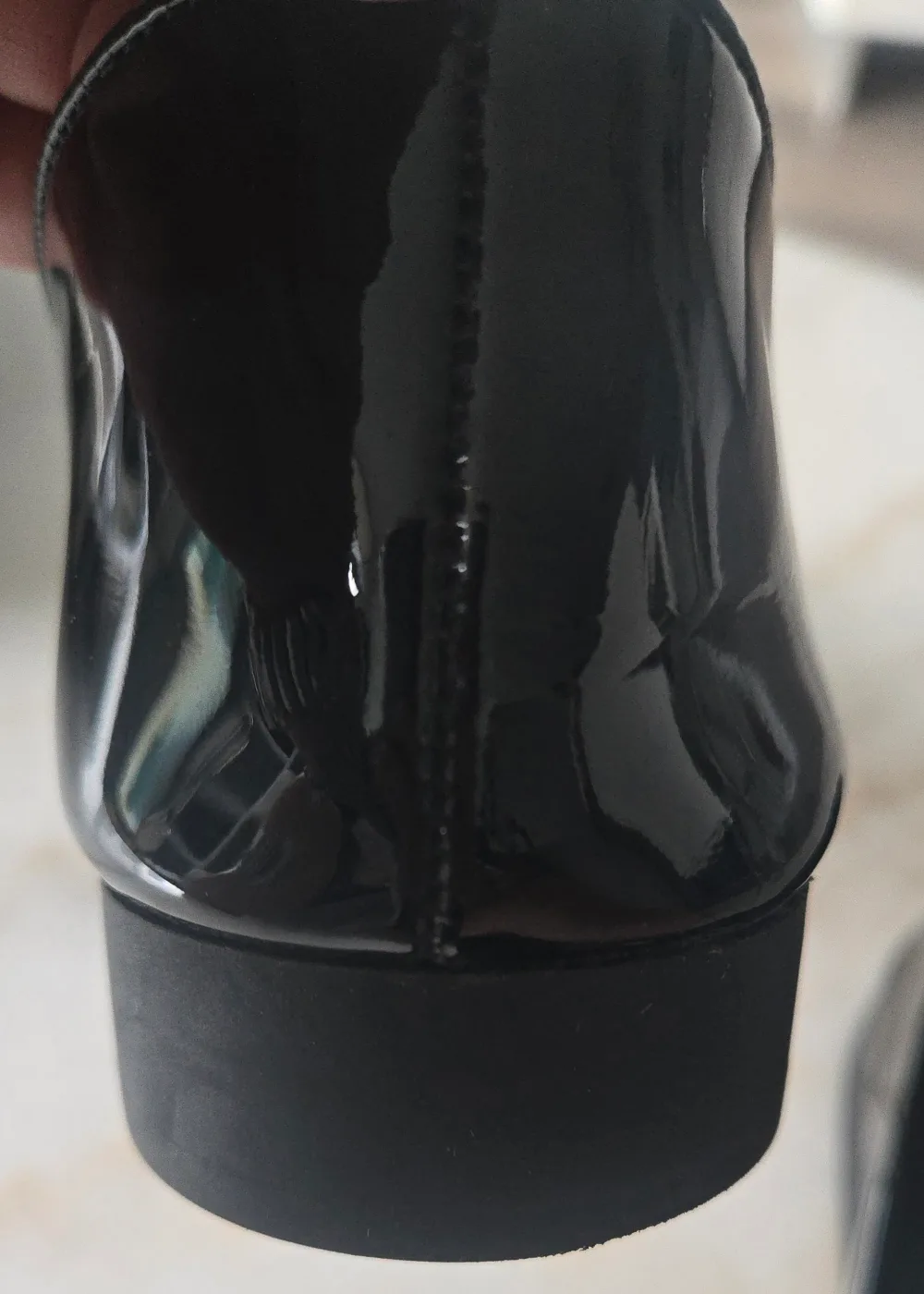 Wishbone By Browns Shoes Black Patent Loafers - Size 9M image indicator(6)