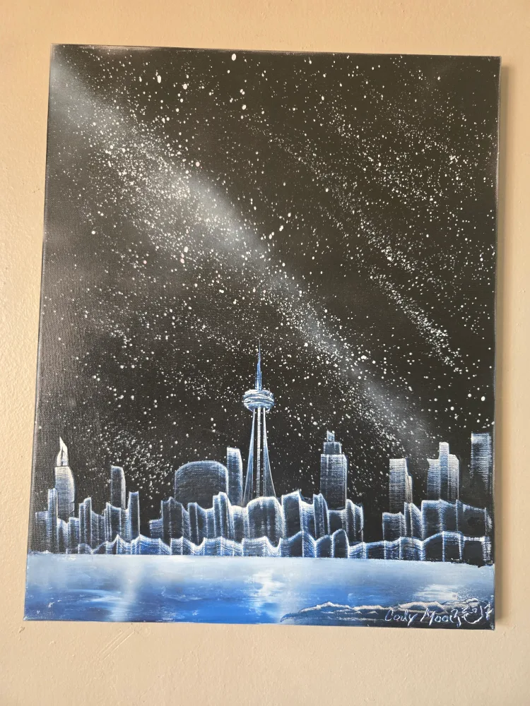 Toronto Skyline Painting thumbnail