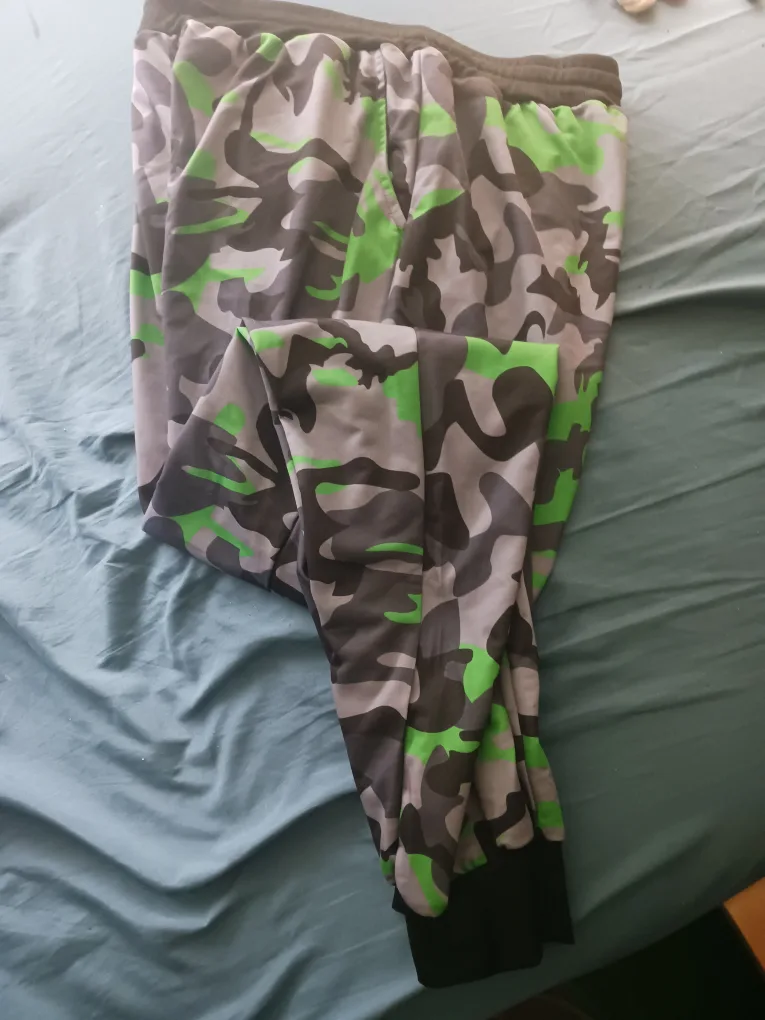 Camo Print Jogger Pants image indicator(2)