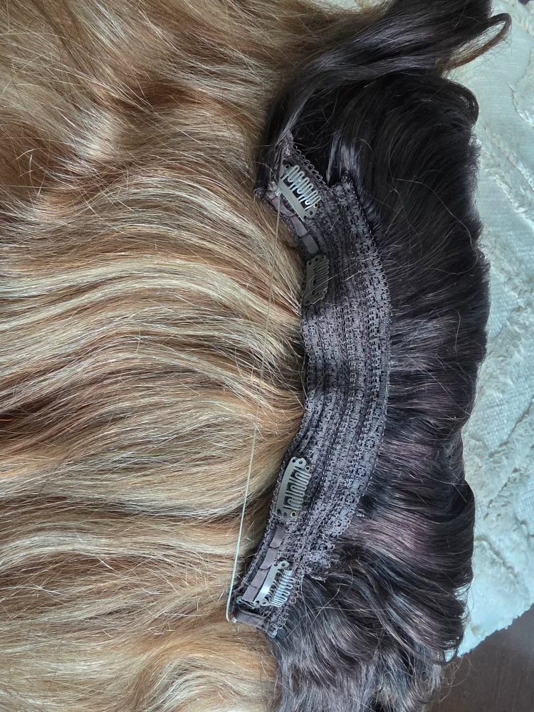 WENNALIFE Human Ombre HALO Hair Extensions image indicator(2)