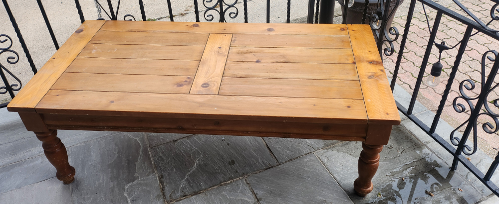 Wooden Coffee Table - photo 3