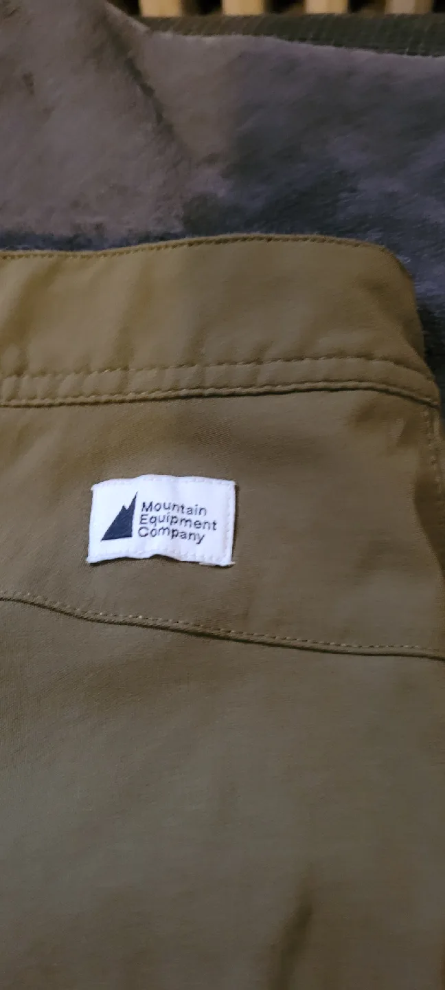Mountain Equipment Co. Youth Olive Pants Size 10 thumbnail
