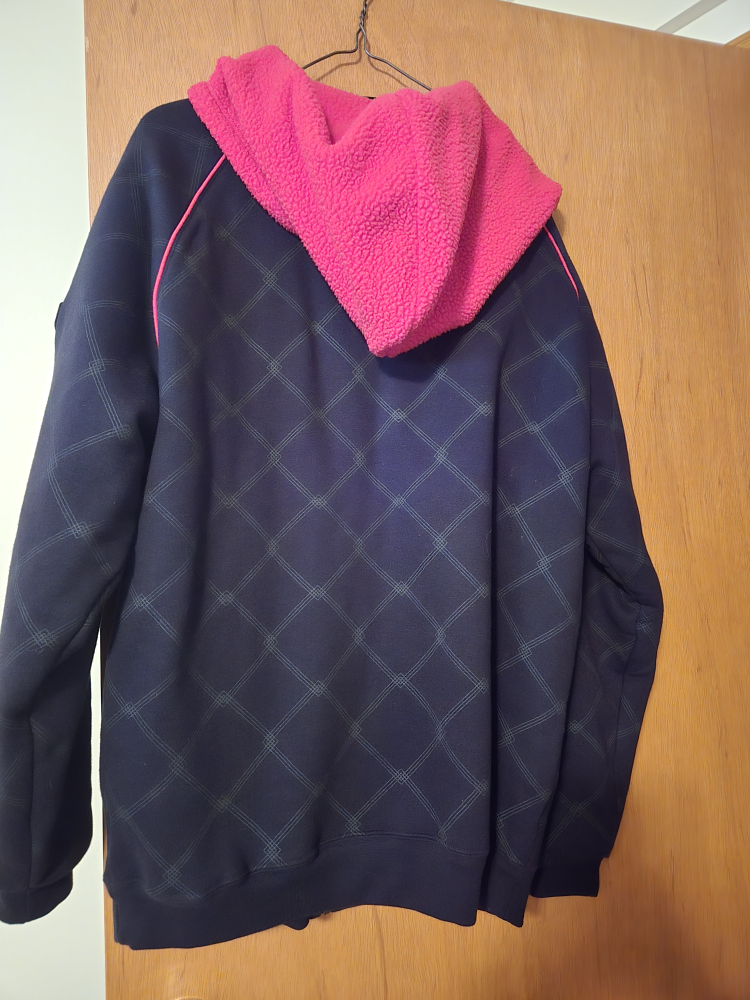 Canada Full-Zip Hoodie, Navy & Red - photo 3