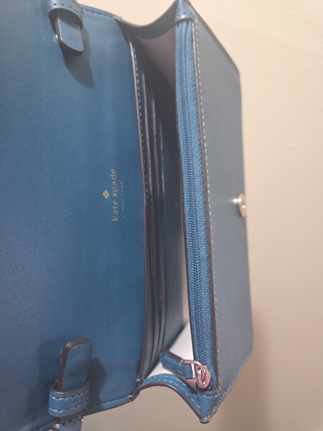 Kate Spade Crossbody Wallet - Blue - photo 3