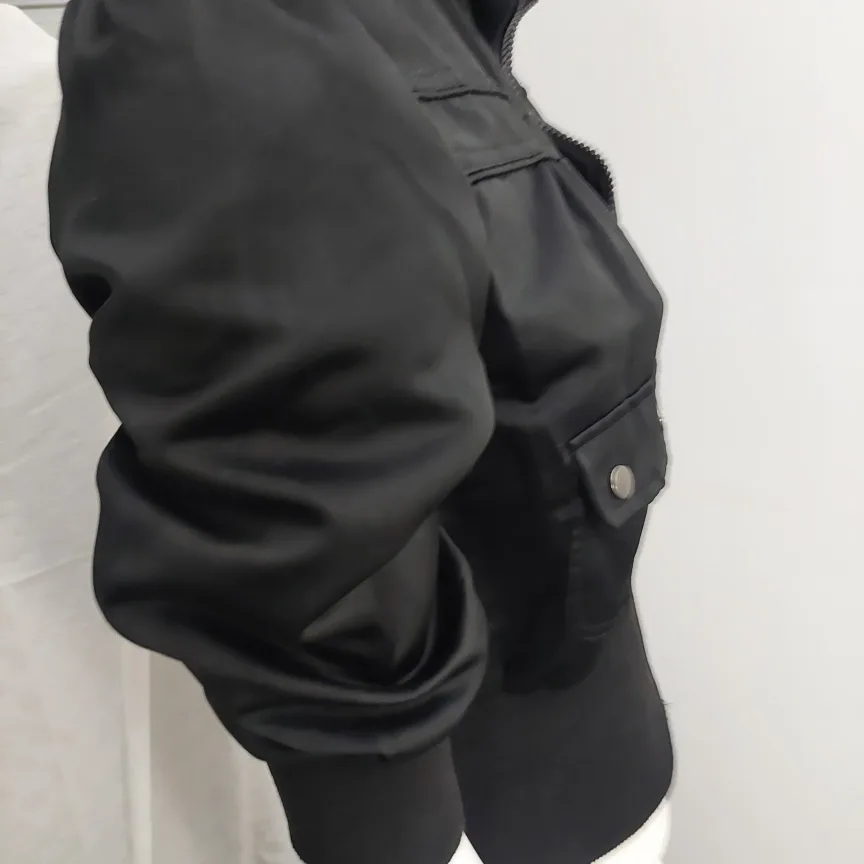 NEW - Black Cropped Jacket image indicator(9)