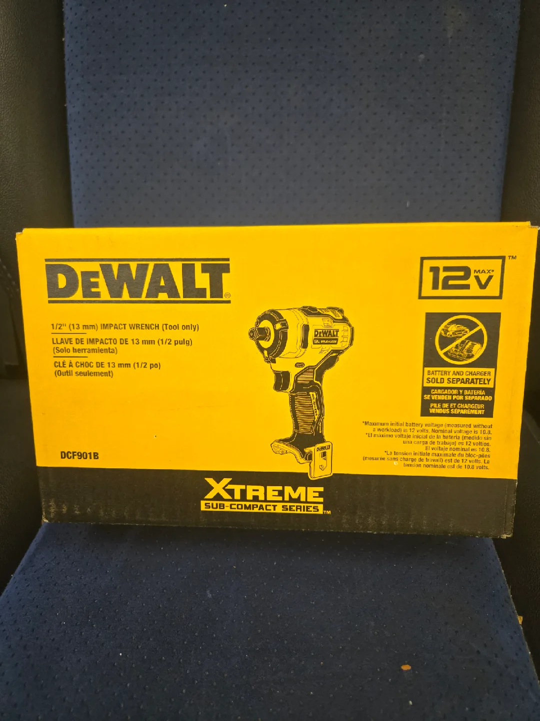 DeWalt 1/2" (13 mm) Impact Wrench (Tool Only) thumbnail