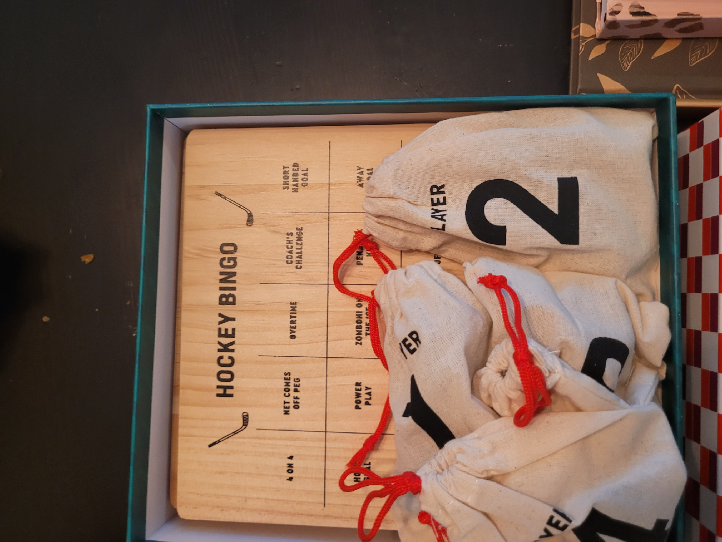 Wooden Hockey Bingo Game - photo 2