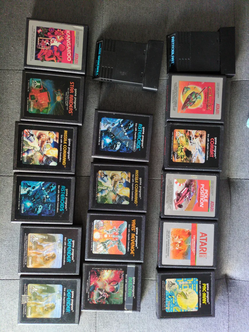 Atari Game Cartridges - Various Titles - Prices vary thumbnail