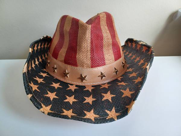 Gold Coast Sunwear Cowboy Hat - Stars & Stripes