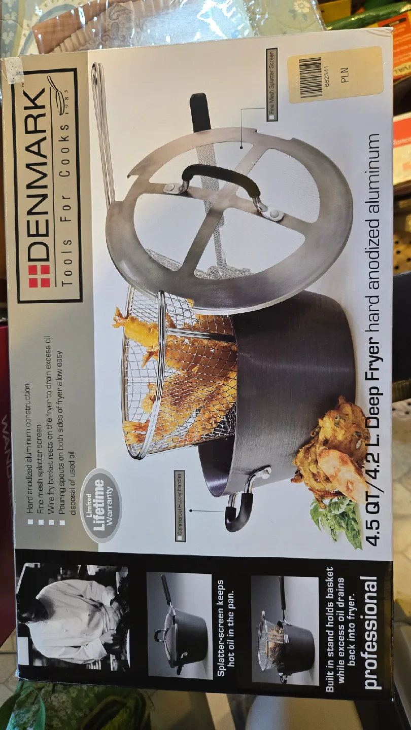 DENMARK 4.5 QT Deep Fryer - Like New!