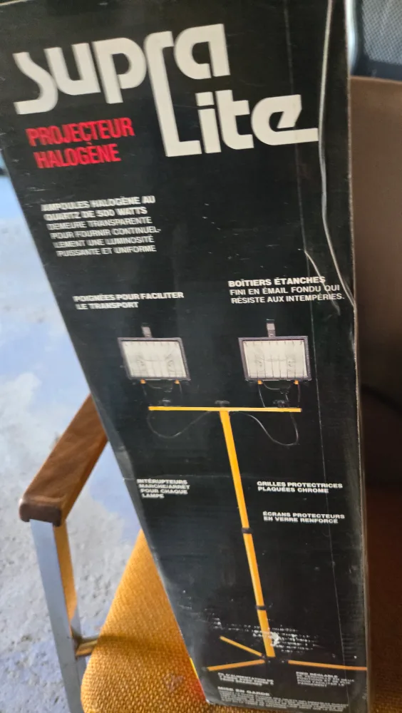 Brighten up your (work) nights. Flood lights. Indoor/Outdoor use image indicator(3)